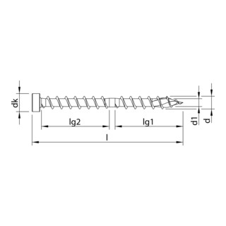 HECO-TOPIX-plus CombiConnect Zylinderkopf, T-Drive, UKG, A3K