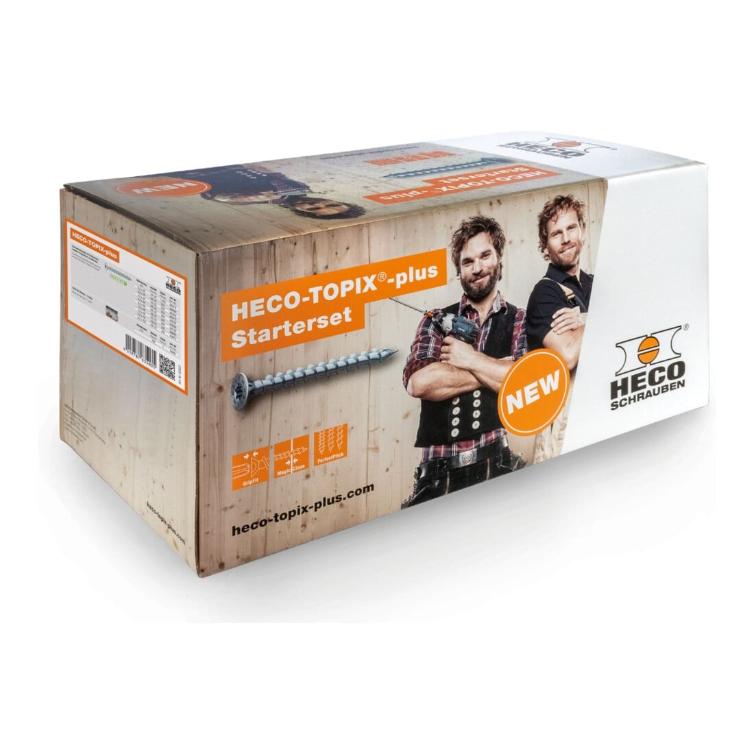 HECO-TOPIX-plus Profiset "Schreiner", Schraubensortiment