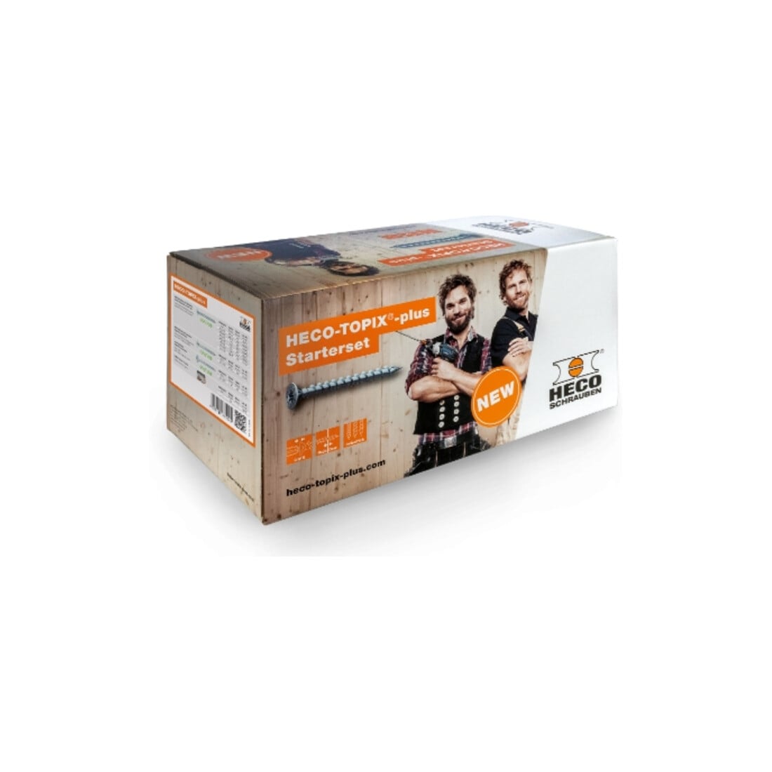 HECO-TOPIX-plus Profiset "Zimmerer", Schraubensortiment
