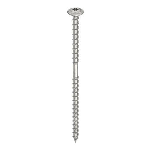 HECO-TOPIX-plus T Solar A2 8,0 x 180, Tellerkopf, T-Drive, UK-Gewinde, blank, gleitbeschichtet