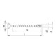HECO-TOPIX-plus TCS 5,0 x 50, tête fraisée 60°, HD-30, FTV, A3K, 200 pcs.-2