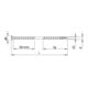 HECO-TOPIX-plus Therm 8,0 x 200, Senkkopf, HECO-Drive, UKG, A2K