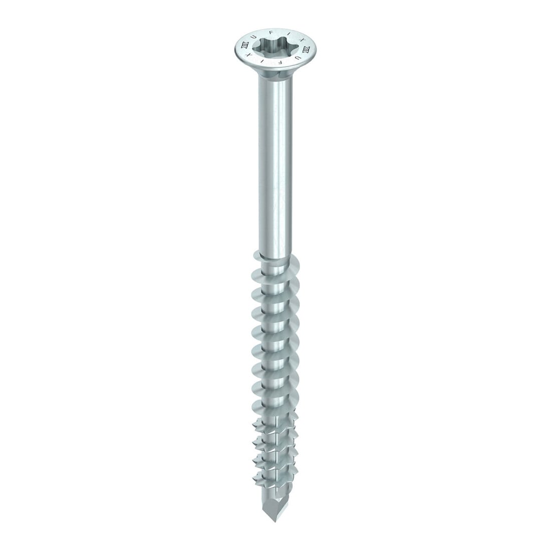 HECO-UFIX 4,0 x 60, vis pour MDF, tête fraisée, HECO-Drive, FP, A2K, 200 pcs. (HUF-T-CS-PT-4,0x60/40)