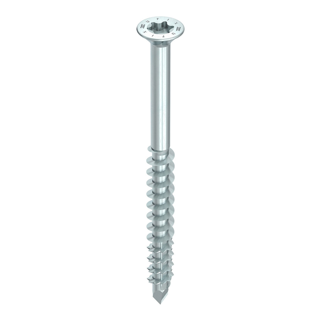 HECO-UFIX 4,5 x 50, vis pour MDF, tête fraisée, HECO-Drive, FP, A2K, 200 pcs. (HUF-T-CS-PT-4,5x50/35)