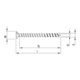 HECO-UNIX-plus 4,5 x 16, tête fraisée, Pozi-Drive, FT, A2K, 1000 pcs.-3