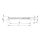 Heco UNIX-plus 5,0 x 16 Senkkopf T-Drive VG A2K-3
