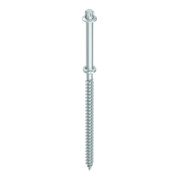 HECO Tête VB-48, TX extérieur, filetage partiel, zingué bleu, A2K, revêtement glissant-2