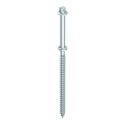 HECO-VB 7,5 x 165, tête VB-48, TX extérieur, FP, A2K, 100 pcs. (VB-48-7,5X165 gvz blau)