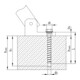 HECO Vite a testa esagonale con rondella MULTI-MONTI-plus SSK 16,0 x 130 + cono A2K-4