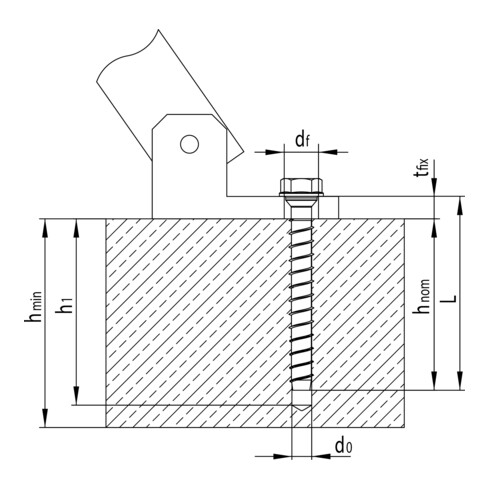 HECO Vite a testa esagonale con rondella MULTI-MONTI-plus SSK 16,0 x 130 + cono A2K