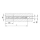 HECO Vite a testa svasata MULTI-MONTI-plus F-Drive A2K-5