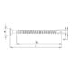HECO-WR-T 13,0 x 900, tête fraisée, T-Drive, FT, DC-T, 25 pcs. (WR-T-13X900)-4