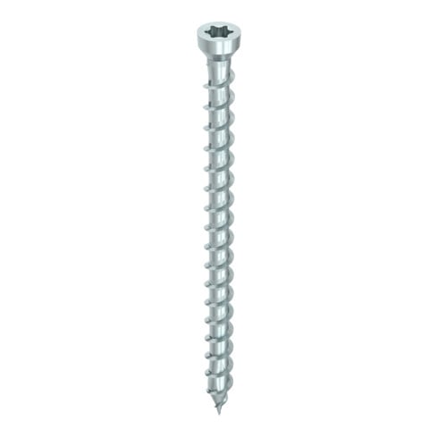 HECO Zylindersenkkopf TOPIX-plus 10,0 x 800, T-Drive, Vollgewinde, verzinkt blau, A3K