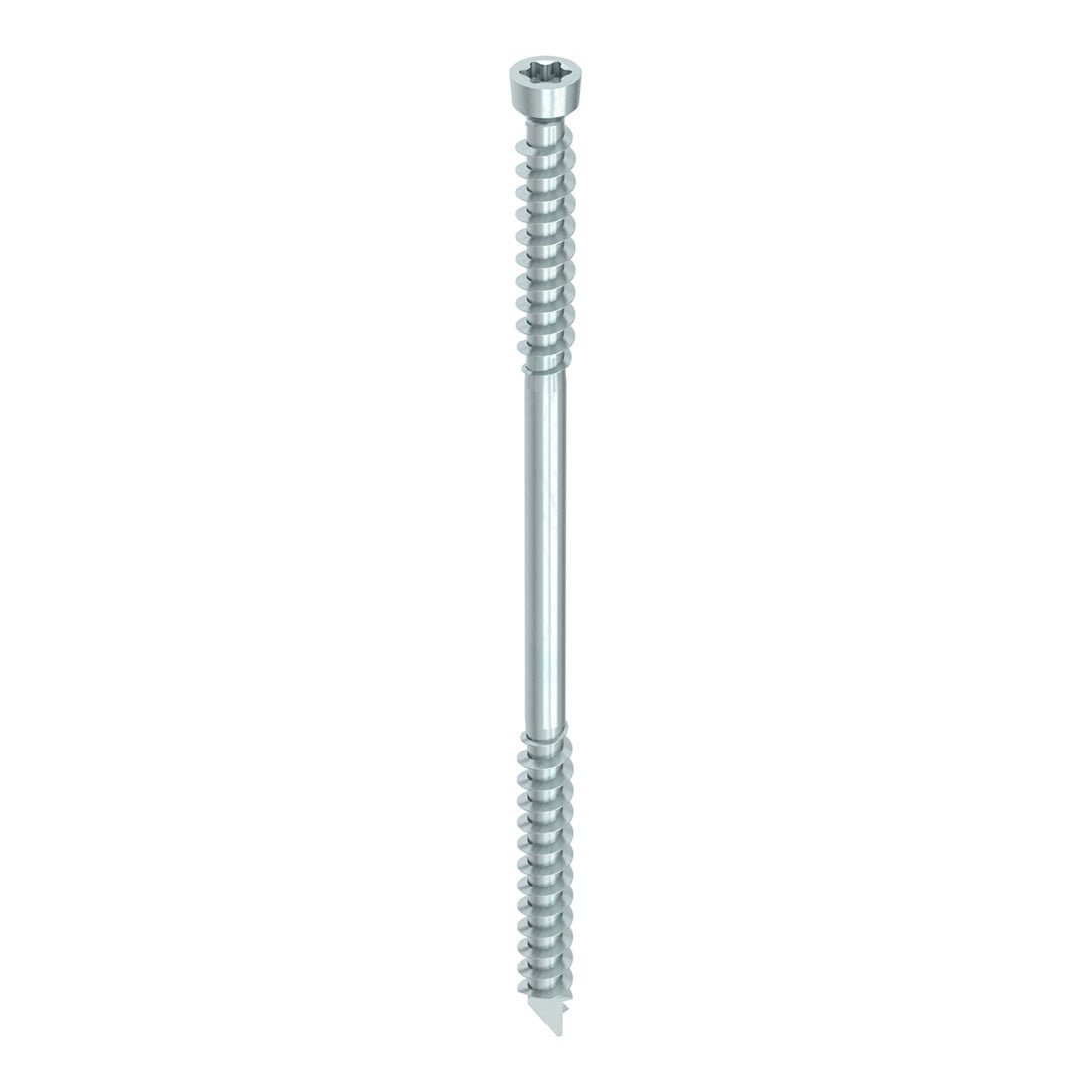 HECO Zylindersenkkopf WT-T 8,2 x 190, T-Drive, UK-Gewinde, verzinkt blau, A3K