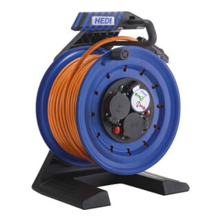 Hedi Enrouleur de câble plastique H07BQ-F 3G1,5 40m Companion