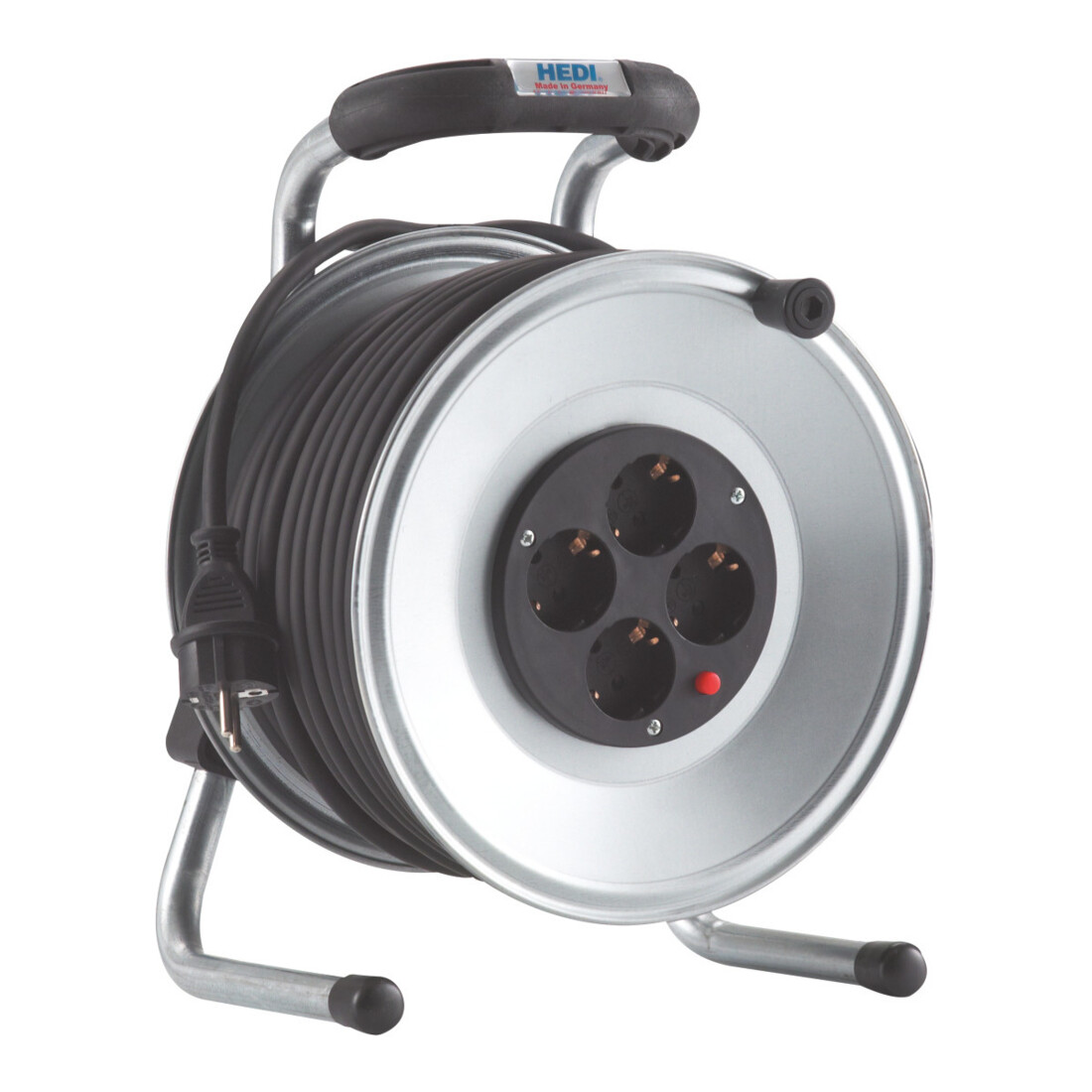HEDI Kabelhaspel, plaatstaal, Type: 50V