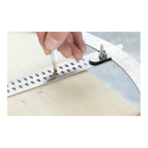 hedue Anreißgerät Alpha rostfrei Schienen-L.430x795mm