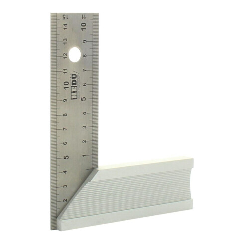 Hedue Équerre alu 150 mm B015 avec onglet