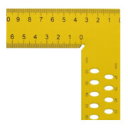 Hedue Équerre d'angle 700 mm avec traceur Hedü-3