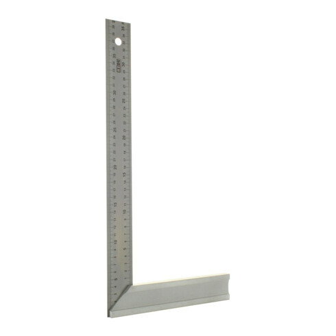 Hedue Équerre en aluminium 400 mm B040 avec onglet