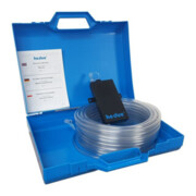 hedue Schlauchwasserwaage Digital, Länge 20m, im Kunststoffkoffer