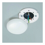 HEIDEMANN Boîte de distribution plafond blanche plate ronde 100 × 22 mm