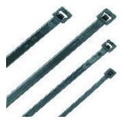 HEIDEMANN Colliers de câble en nylon, noir, 290 × 4,8 mm, résistant aux UV, 100 pièces SB