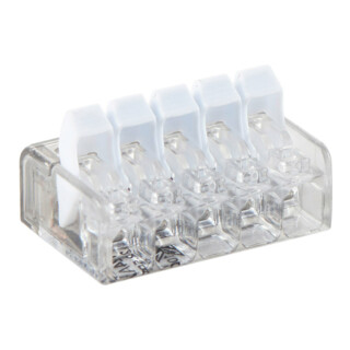 Heidemann Connecteur de connexion avec levier 5x0,2-2,5 mm² 50 pièces