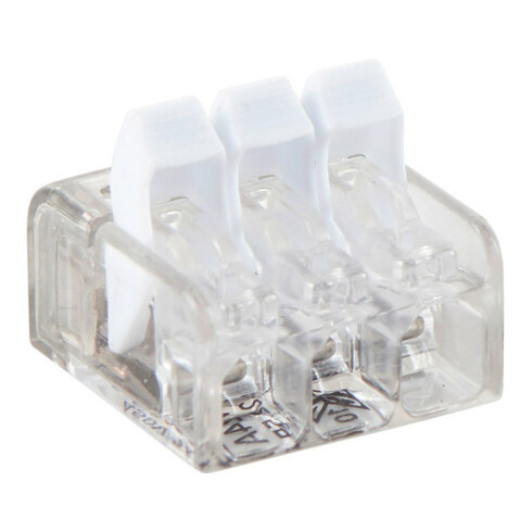 Heidemann Connecteur de jonction avec levier 3x0,2-2,5 mm² 100 pièces 22