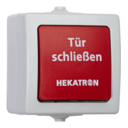 Hekatron Vertriebs Bouton-poussoir manuel pour montage AP, IP44 HAT 03-3