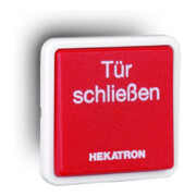 Hekatron Vertriebs Bouton-poussoir manuel pour montage apparent/enfoui HAT 02-3
