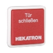 Hekatron Vertriebs Bouton-poussoir manuel pour montage apparent/enfoui HAT 02-4