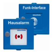 Hekatron Vertriebs Bouton-poussoir sans fil pour système radio Genius 31-5000013-01-03-1