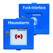 Hekatron Vertriebs Bouton-poussoir sans fil pour système radio Genius 31-5000013-01-03-2