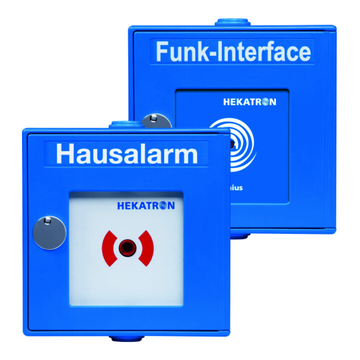 Hekatron Vertriebs Bouton-poussoir sans fil pour système radio Genius 31-5000013-01-03