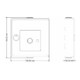Hekatron Vertriebs Funkhandtaster f. Funksystem Genius 31-5000013-01-03