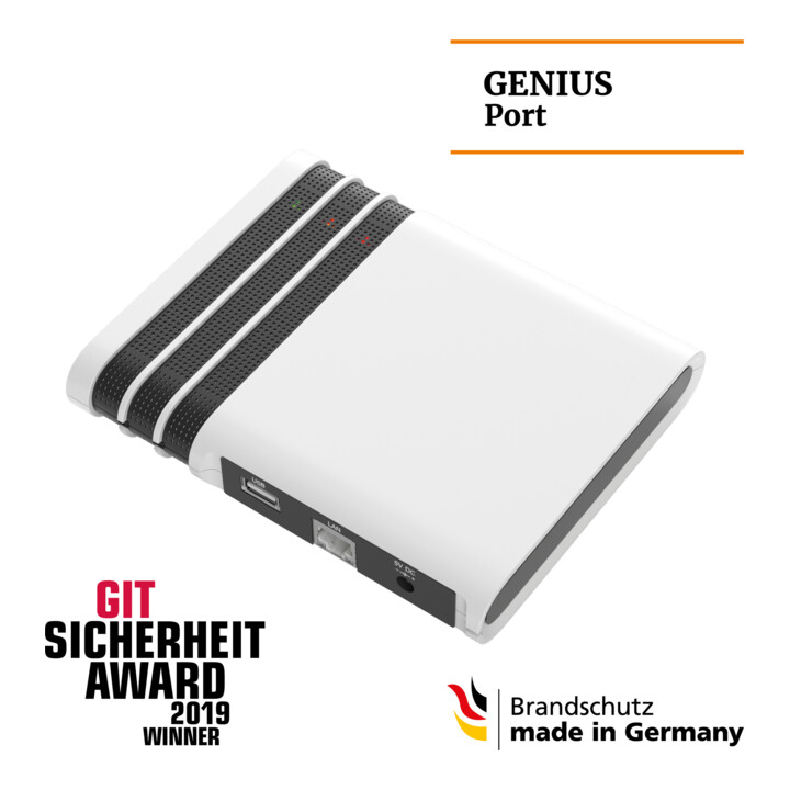 Hekatron Vertriebs Genius Port pour système radio + application Control 31-6000001-01-01