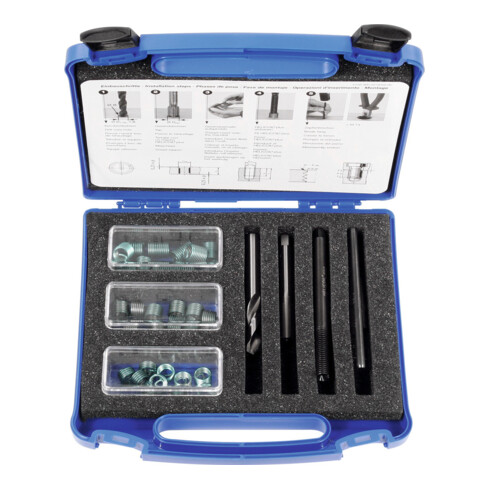 Kit de réparation de filetage Helicoil PLUS DIN 8140, M8X1