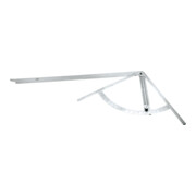 Helios-Preisser Alpha-Winkel rostfrei mit Anreißlöchern 430x795 mm