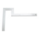Helios Preisser Angle de bride, usiné avec précision, zingué, 400 x 400 mm