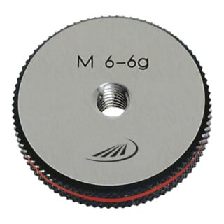 Helios-Preisser Anneau de contrôle filetage rebut 6g M 6,0x1,00