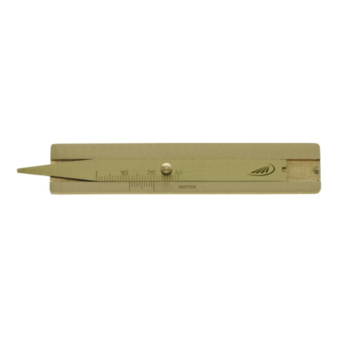 Helios-Preisser Reifenprofil-Tiefenmaß Hartmessing 30 mm