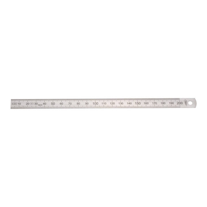 Helios Preisser Biegsamer Stahlmaßstab R. Teilung: A mm/mm 300 x 15 x 0,5 mm