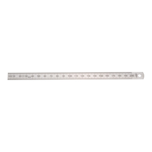 Helios-Preisser Biegsamer Stahlmaßstab R. Tlg:B 3000x30x2.0 mm