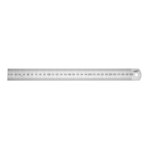 Helios-Preisser Biegsamer Stahlmaßstab R. Tlg:B 3000x30x2.0 mm