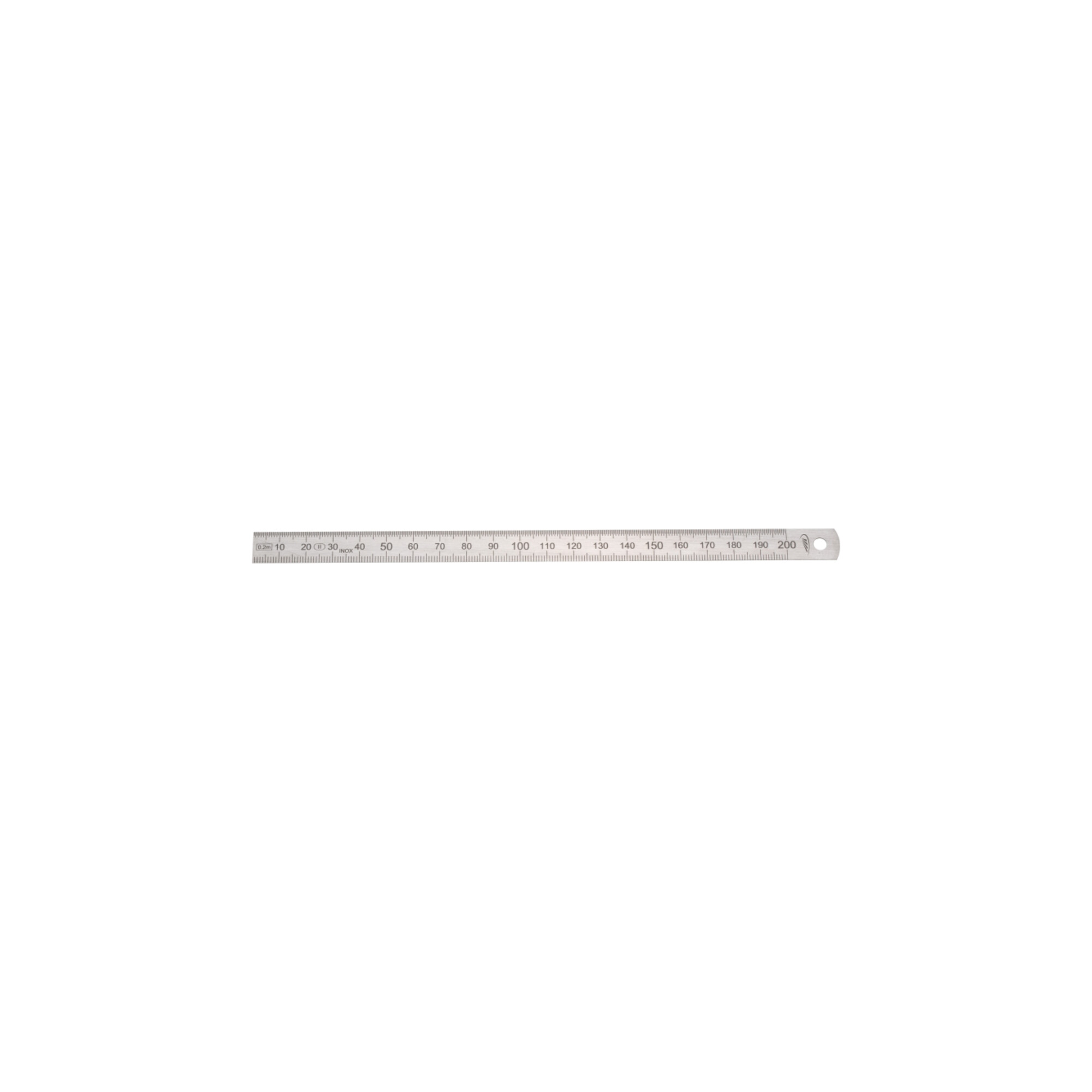 Helios Preisser Biegsamer Stahlmaßstab RCr. Teilung: B 500 x 30 x 1,0 mm ; Helios-Preisser