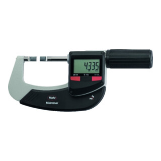 Helios Preisser Bügelmessschraube digital schneidenförmige Messflächen 40 EWRi-S 50-75mm