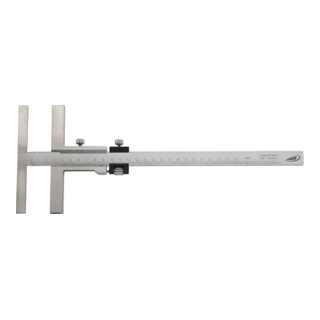 Helios Preisser Calibro a corsoio per tracciatura 300mm con regolazione di precisione, lunghezza battuta 160mm