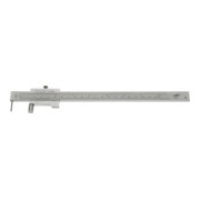 Helios Preisser Calibro di tracciatura con rullo di guida 200mm-1