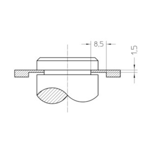 Helios-Preisser Dig. Außensicherungsnuten messschieber 300 x90 mm